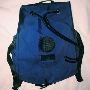 Versace Backpack Blue/Black Weekend Sack